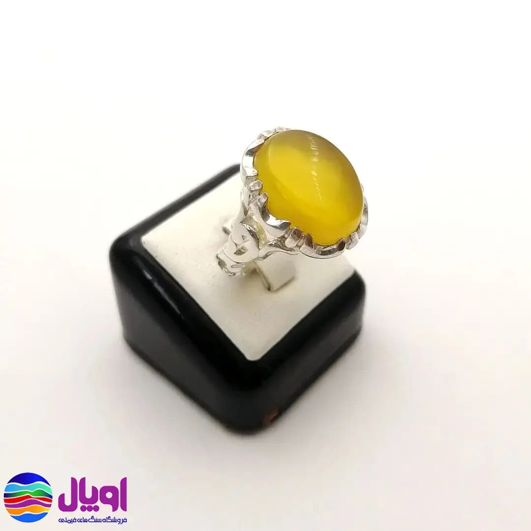 انگشتر نقره مردانه شرف شمس