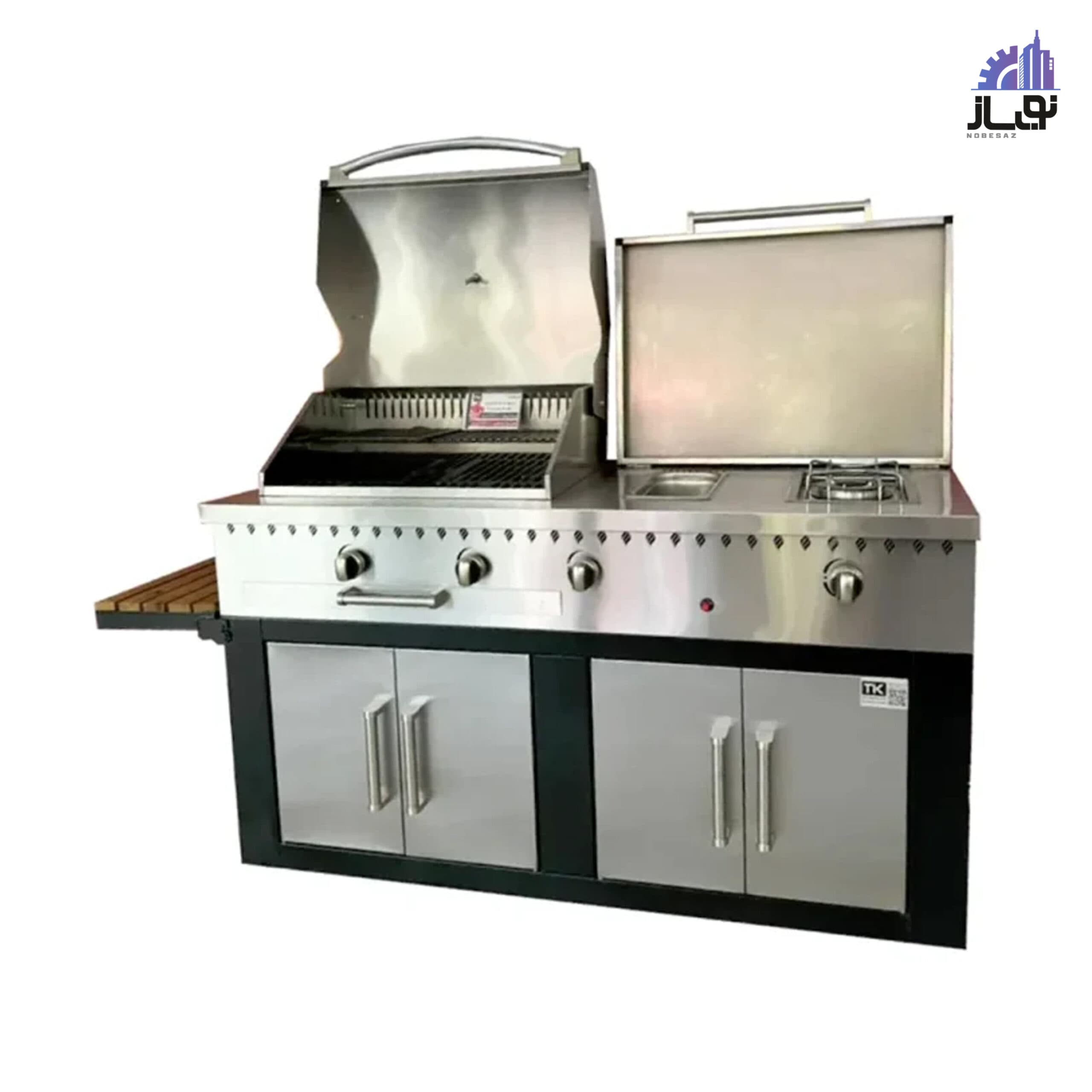 باربیکیو ۱۶۰ سانت عرض 60 کد cc143
