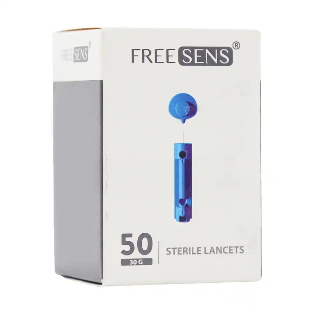 سوزن تست قند خون فریسنس مدل 30G بسته 50 عددی