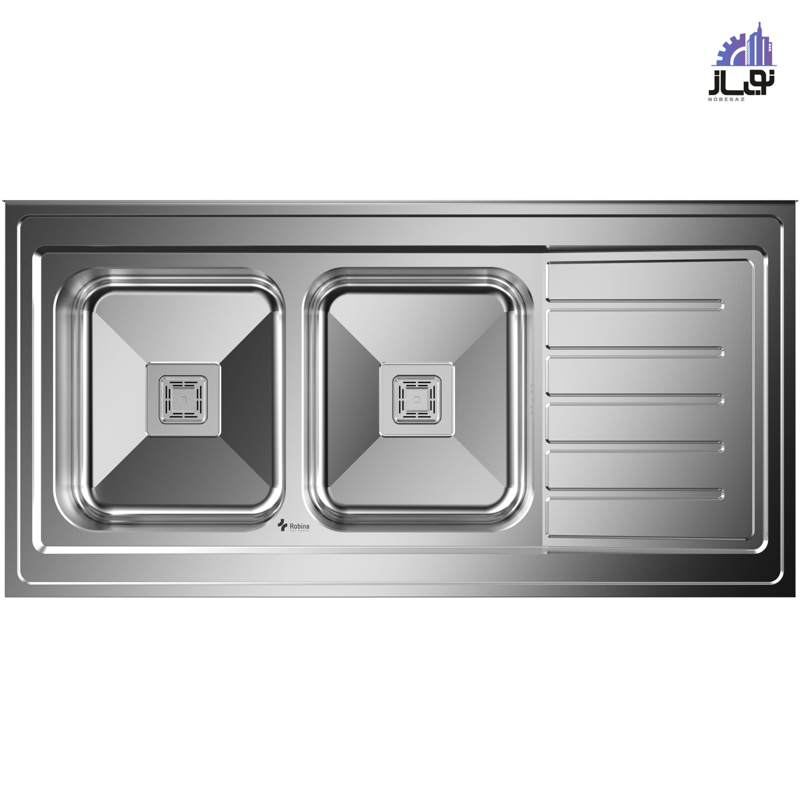 سینک فانتزی روکار دولگن استیل روبینا مدل SI3001