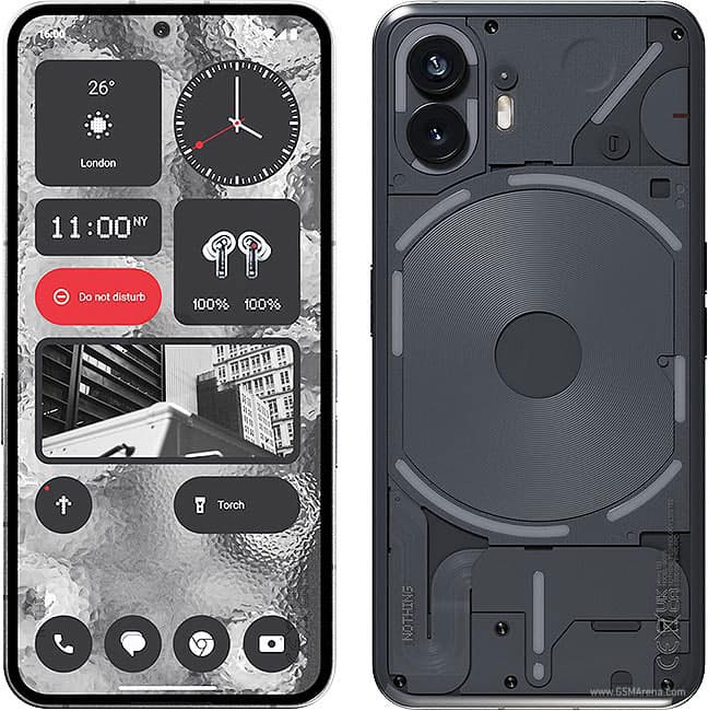 گوشی موبایل ناتینگ Phone 2 رم 12 و حافظه 512 گیگابایت