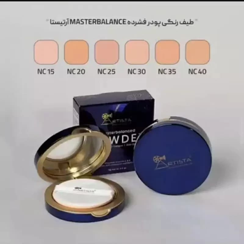 پنکیک NC35 آرتیستا Master Balanced Anti Fatigue Mineralize حجم 9 گرم — تصویر ۴
