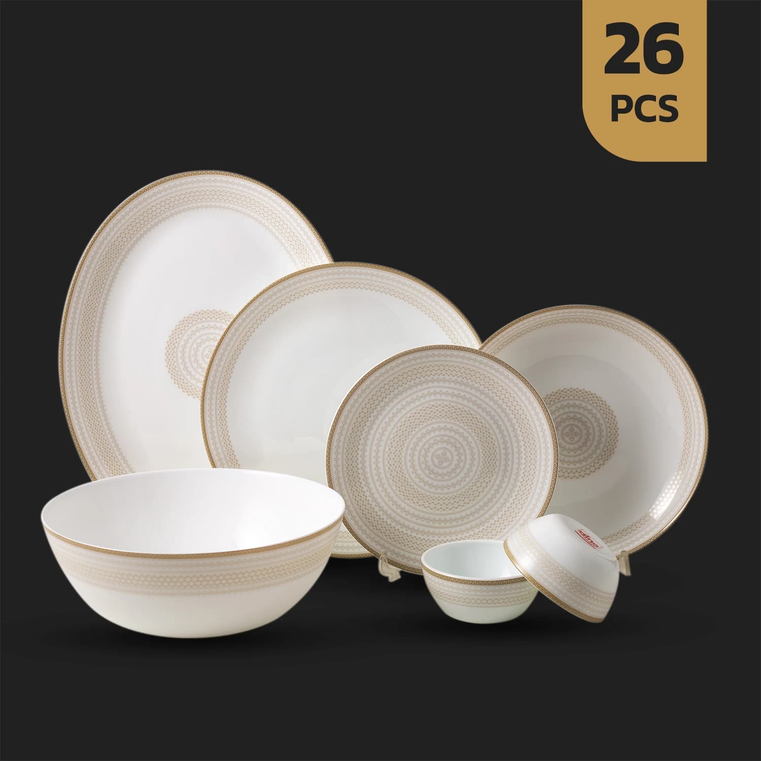 سرویس ۲۶ پارچه اپال دینو طرح نلین ورژن2