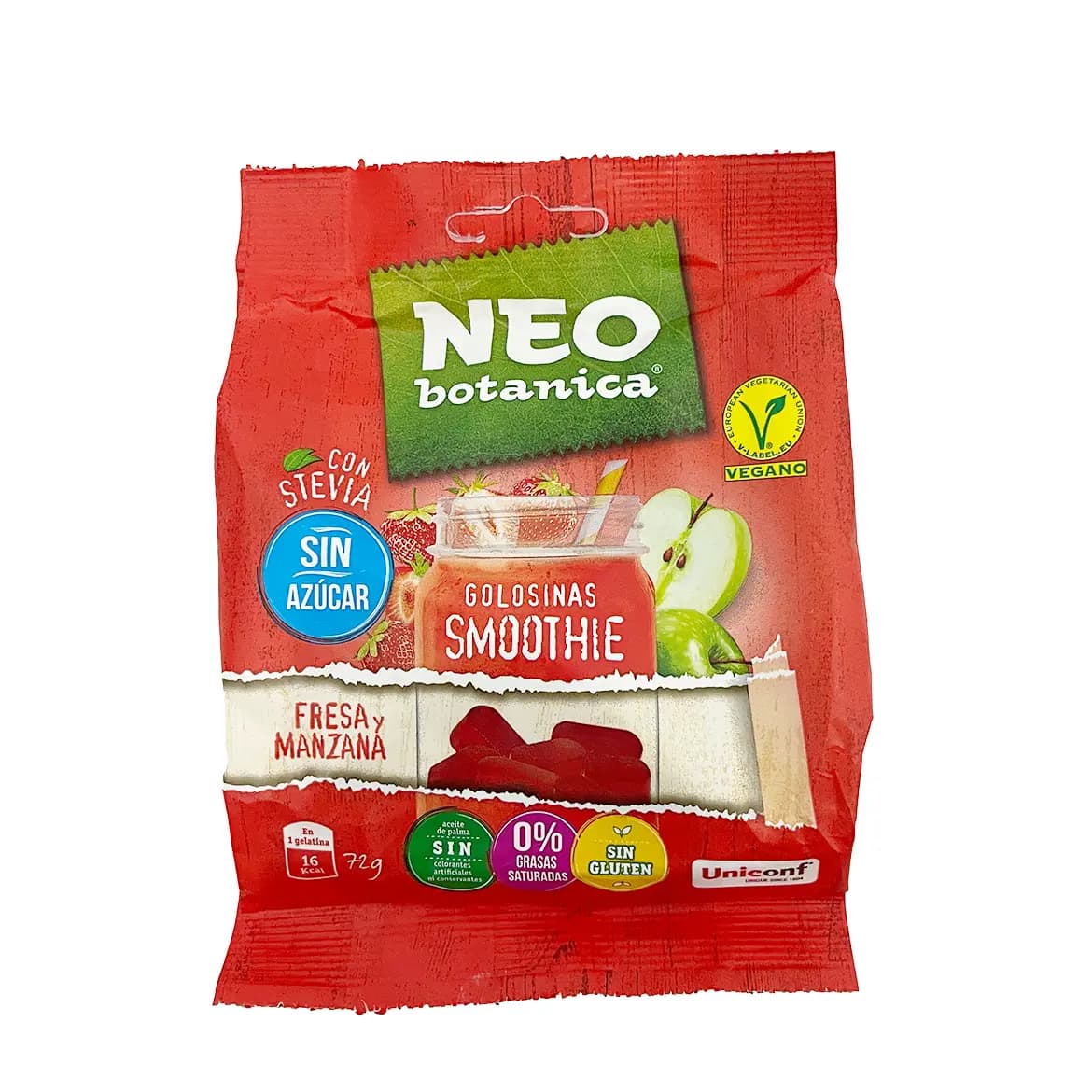 پاستیل سیب و توت فرنگی NEO