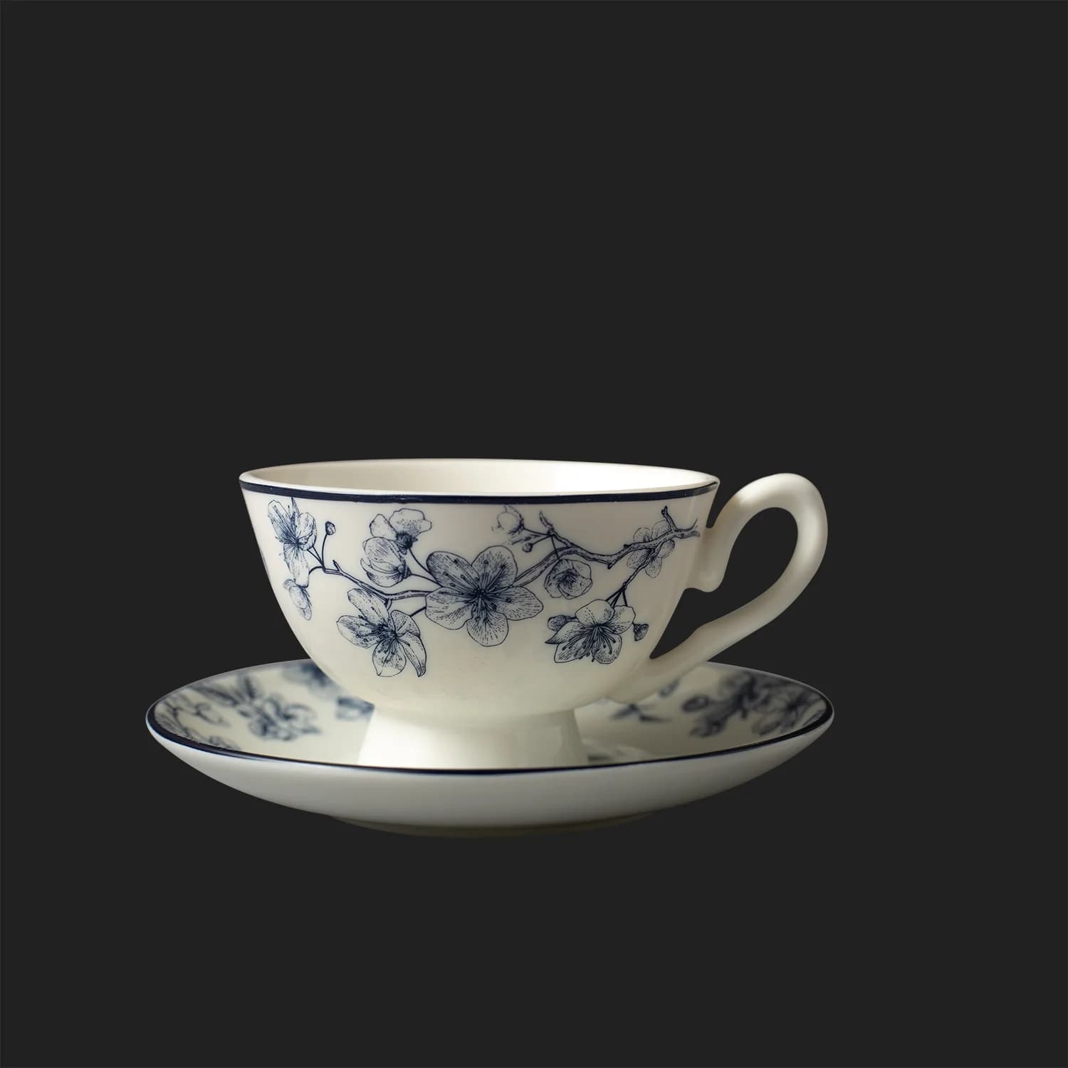 سرویس ۱۲ پارچه قهوه خوری بنچاینا دینووا ساینا طرح D-4009 — تصویر ۲