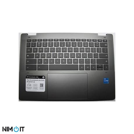 قاب دور کیبورد به همراه کیبورد لپ تاپ HP 14C-CA