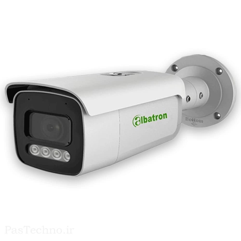 دوربین مداربسته 8 مگاپیکسل IP آلباترون مدل AC-BI72810P-WSAF-IF (میکروفون‌دار)