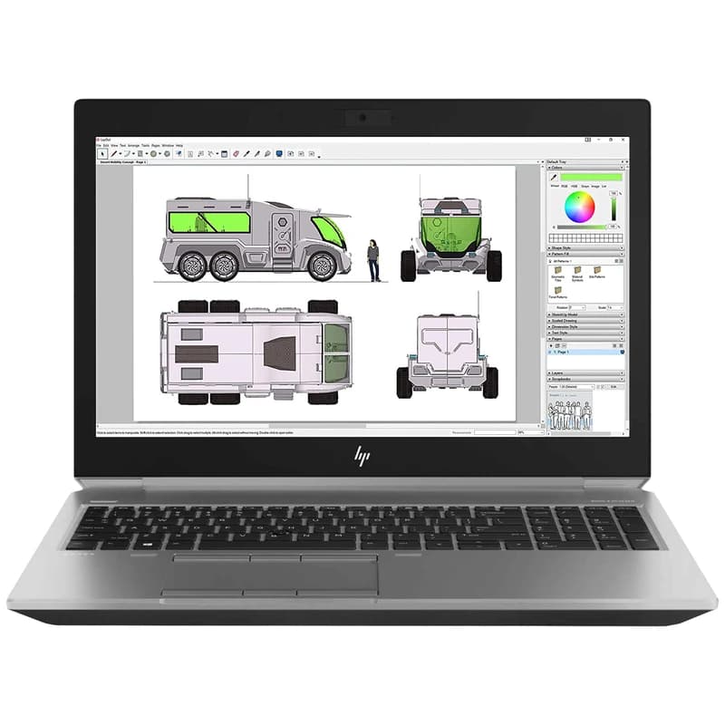 لپ تاپ استوک اچ پی Zbook 15 G6 | 32GB RAM | 512GB SSD | i7 N8 | 4GB VGA — تصویر ۴