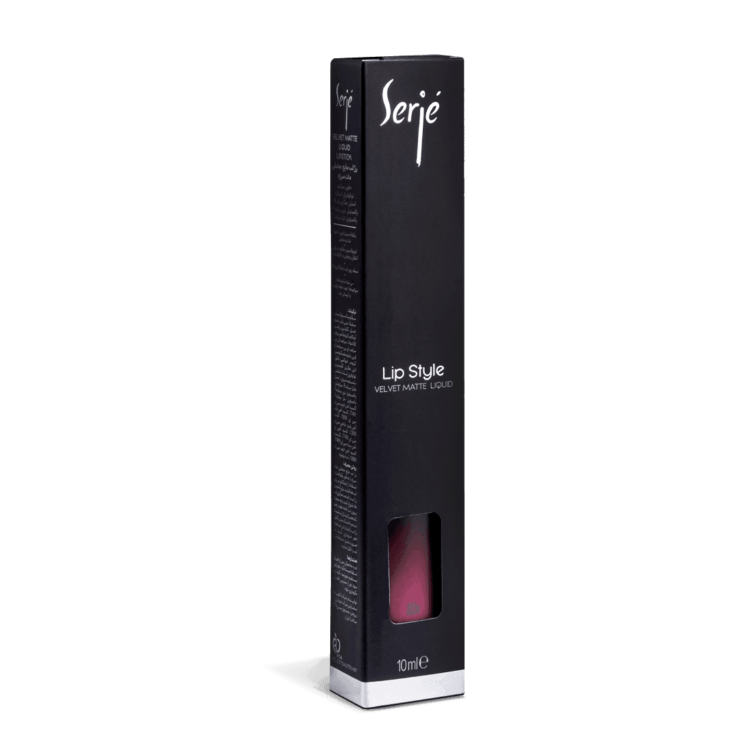 رژ لب مایع مخملی مات سرژه تراست کد 106 (Magenta Pink) — تصویر ۵