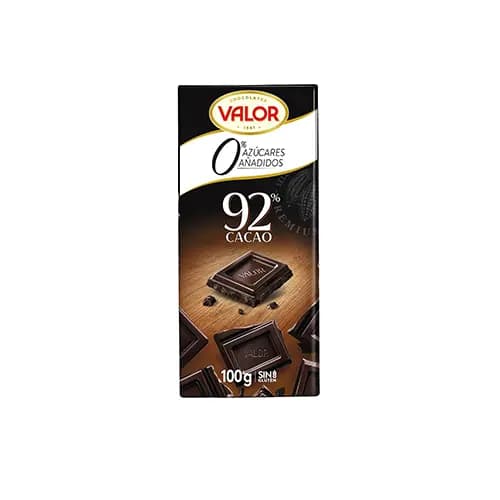 شکلات تلخ 92 درصد والور