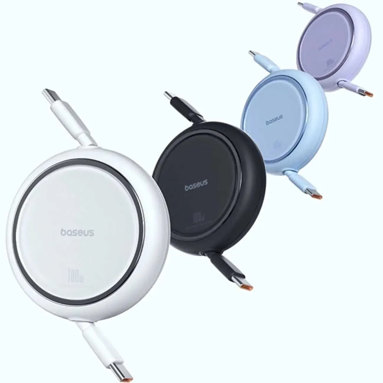 کابل شارژ TYPE C مدل CB0062 برند BASEUS (بنفش)