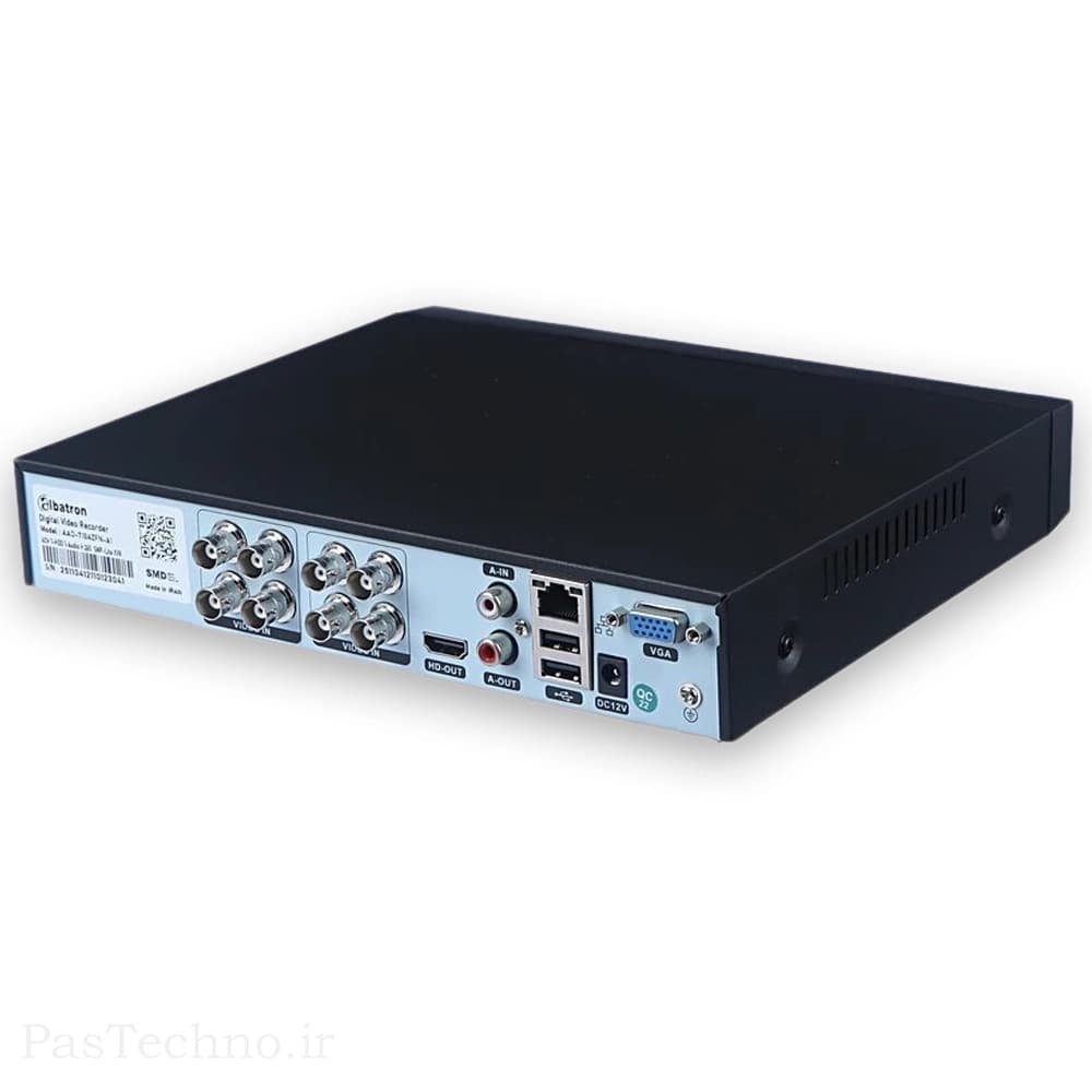 دستگاه ضبط تصاویر ۸ کانال آلباترون مدل (DVR/XVR) AAD-9108ZHN-4KL/A4 — تصویر ۴