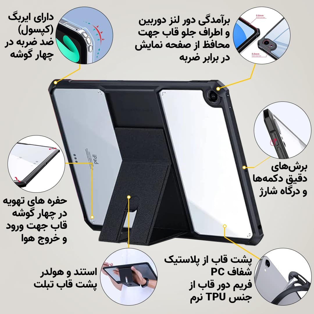 قاب تبلت استند دار آیپد iPad 10.2 2020/2021/2022 — تصویر ۴