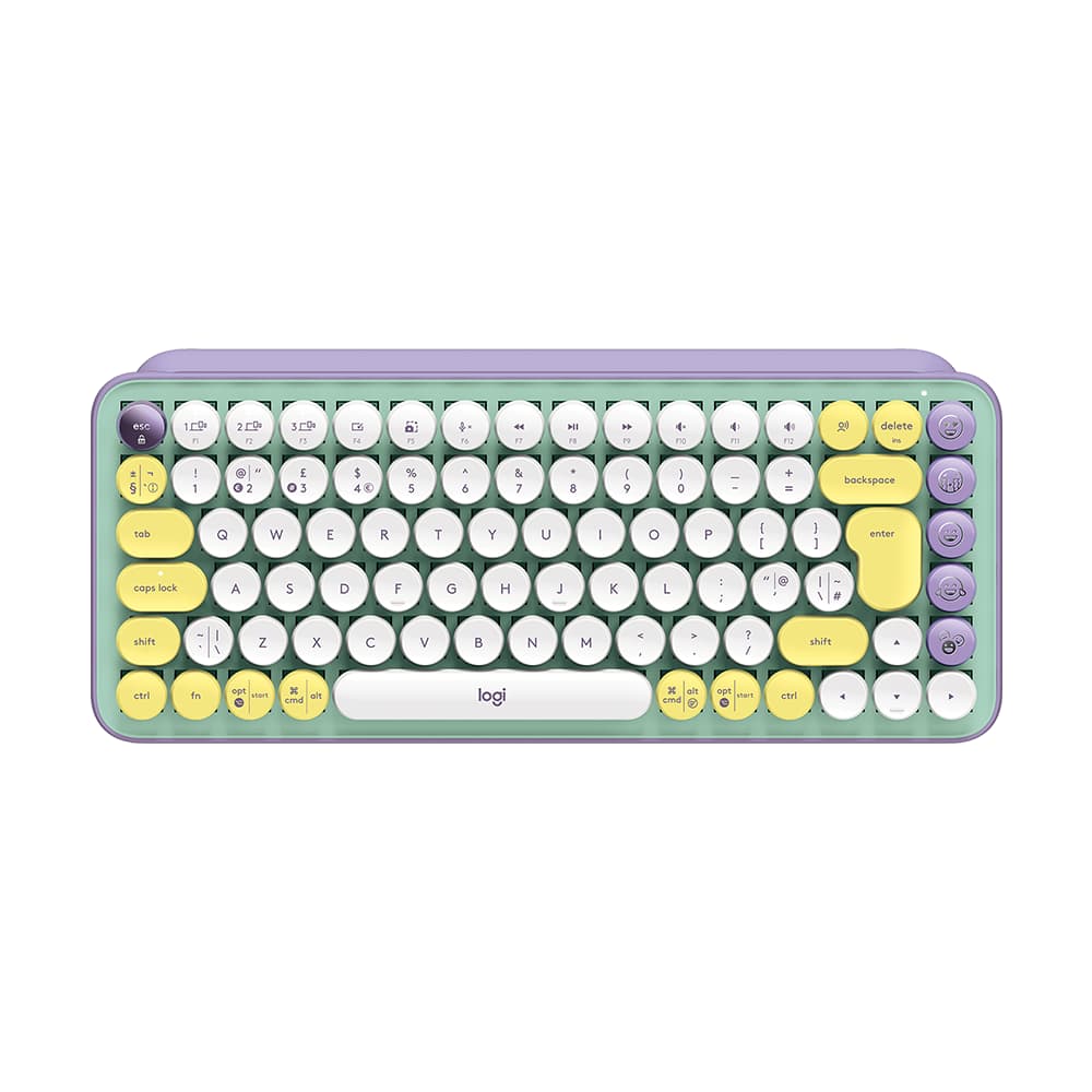 کیبورد لاجیتک مدل POP KEYS بی‌سیم Keyboard Logitech POP KEYS Wireless — تصویر ۲