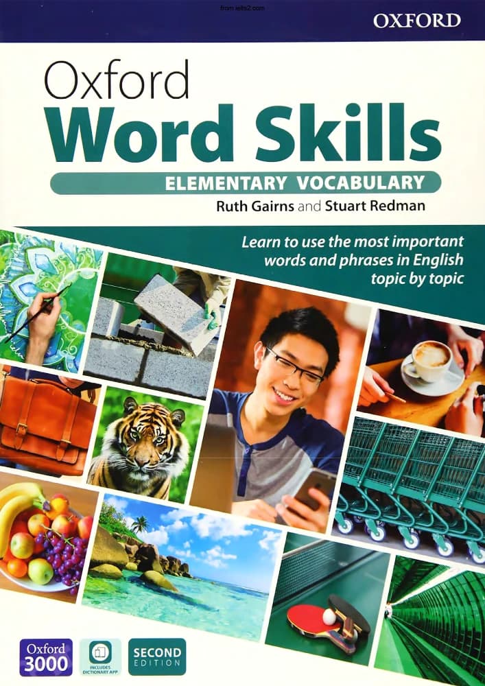 کتاب Oxford Word Skills: Elementary (2nd Edition) (مهارت‌های واژگان آکسفورد – سطح مقدماتی، ویرایش دوم) نسخه PDF | روث گینز، نورمن ویتبی — تصویر ۲