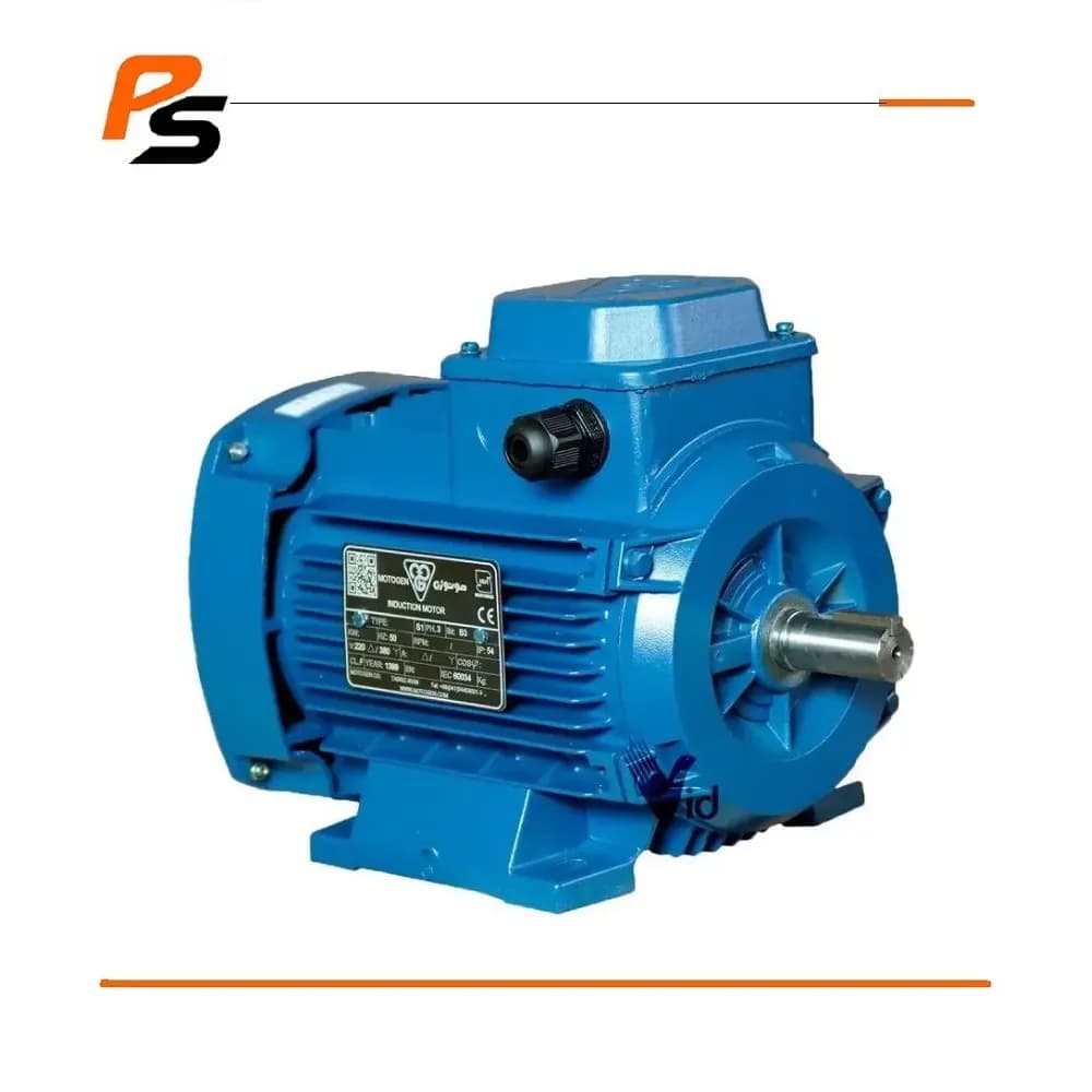 الکتروموتور موتوژن (Motogen) سه فاز 7.5 اسب 5.5 کیلووات 1500 دور آلومینیومی