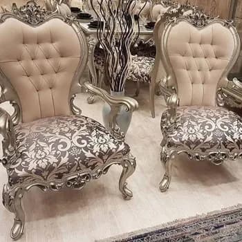 مبل سلطنتی کلاسیک مدل افسون — تصویر ۳