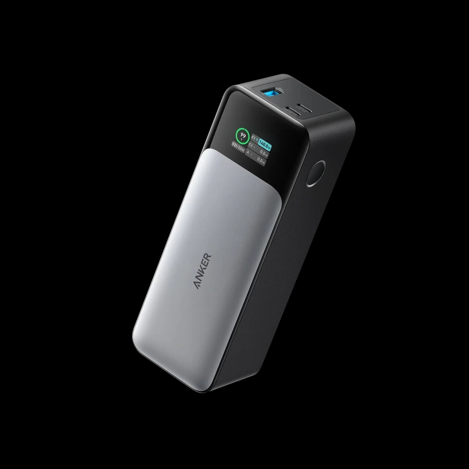 پاوربانک انکر 737 (PowerCore 24K) ظرفیت 24000mAh | شارژ سریع 140W PD 3.1 + نمایشگر هوشمند
