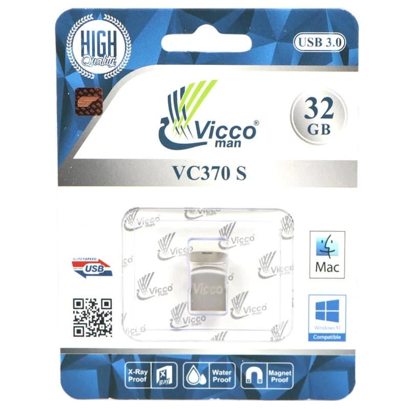 فلش 32 گیگ ویکومن ViccoMan VC370 S USB 3.0 — تصویر ۳