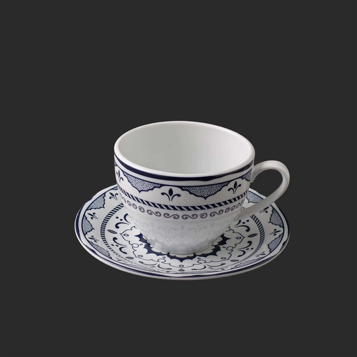 سرویس ۱۲ پارچه چایخوری چینی مقصود طرح یارین — تصویر ۲