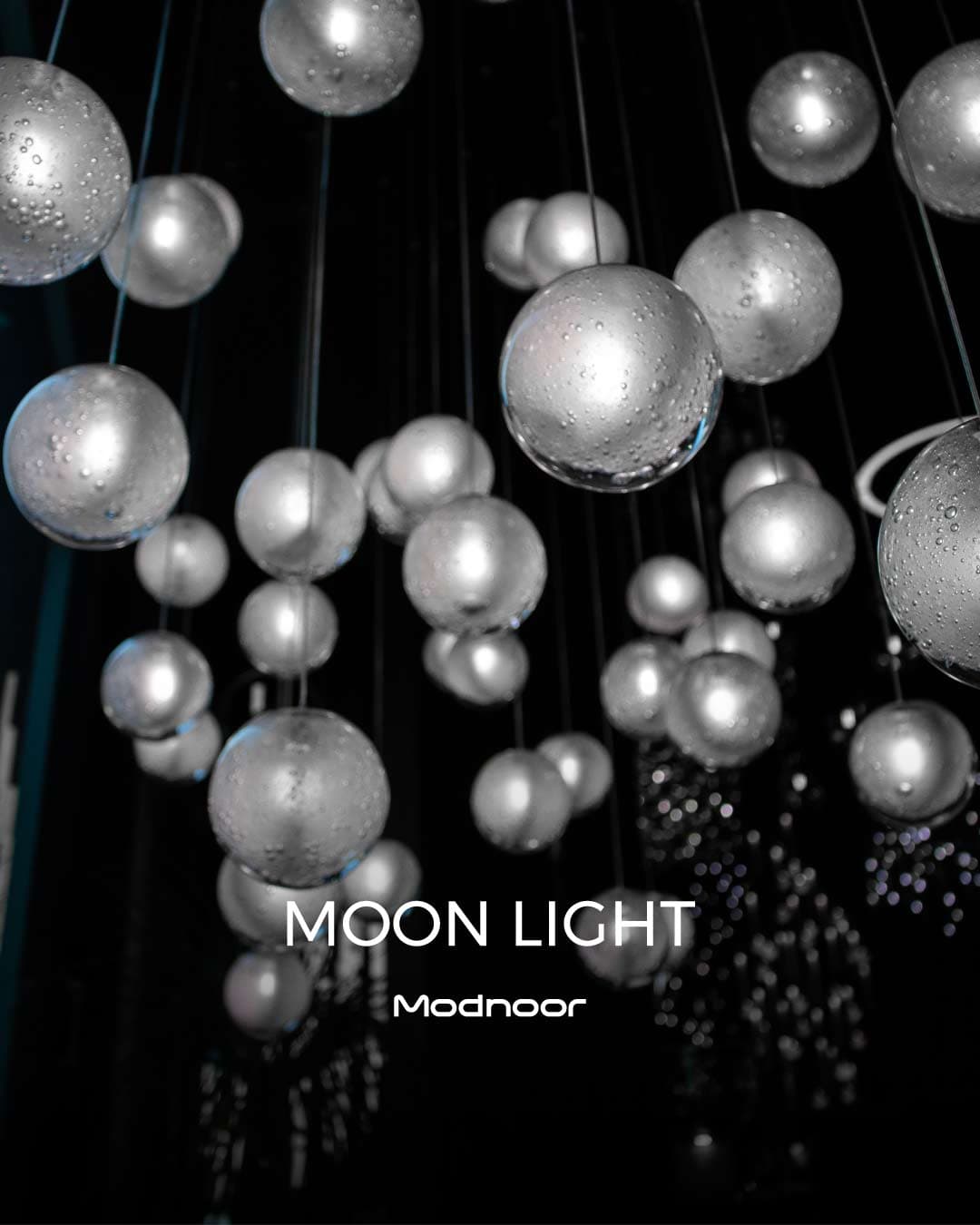 لوستر آویز 1 شاخه مون لایت – Moon Light