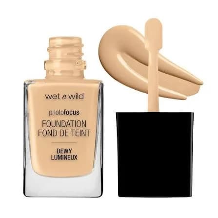 کرم‌پودر سافت بژ وت‌اندوایلد Photo Focus Dewy مدل Soft Beige حجم 28 میل — تصویر ۴