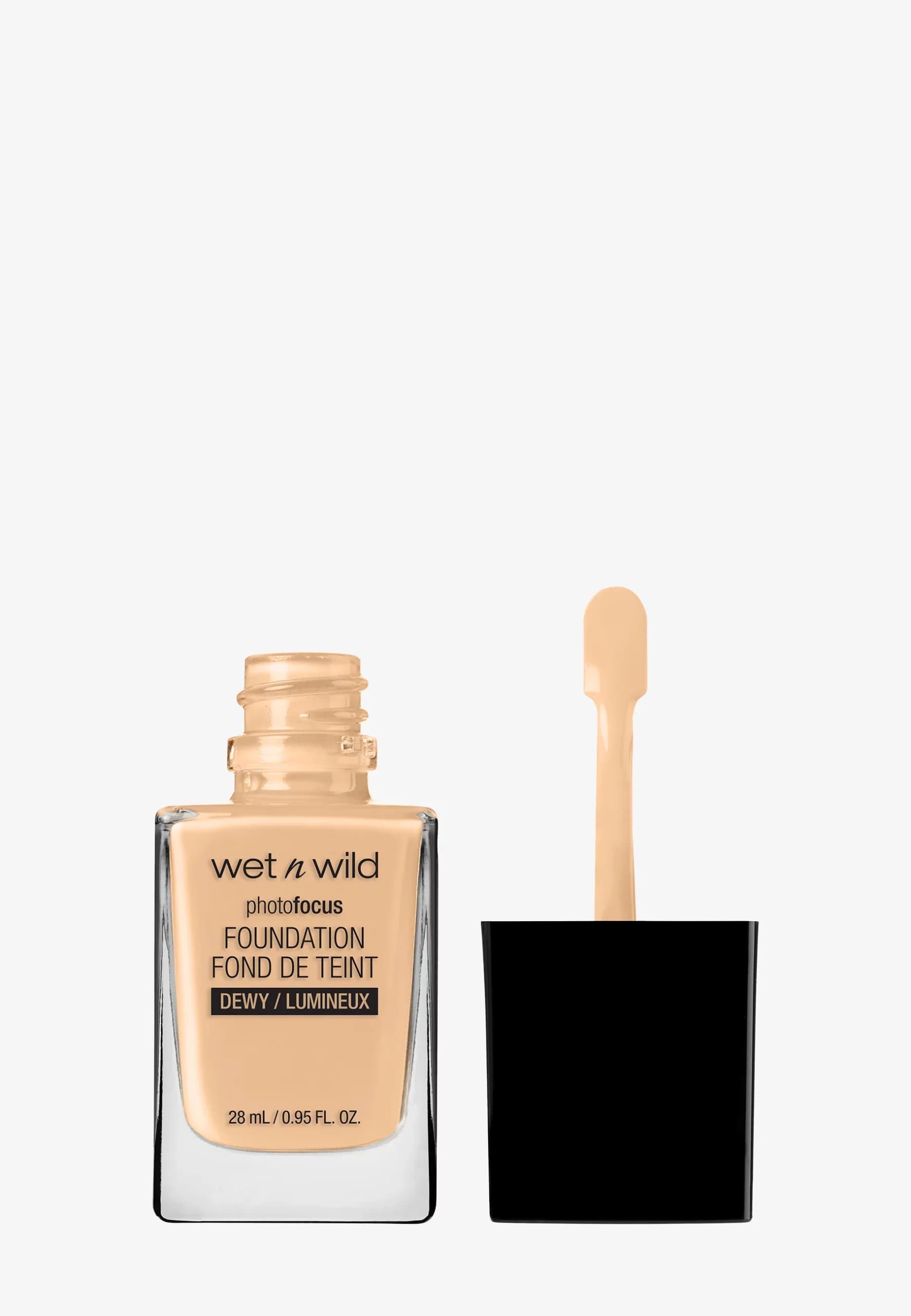 کرم‌پودر سافت بژ وت‌اندوایلد Photo Focus Dewy مدل Soft Beige حجم 28 میل — تصویر ۳
