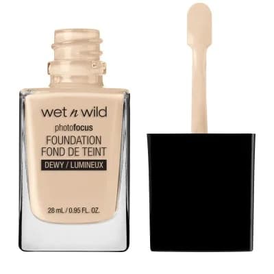 کرم‌پودر سافت بژ وت‌اندوایلد Photo Focus Dewy مدل Soft Beige حجم 28 میل