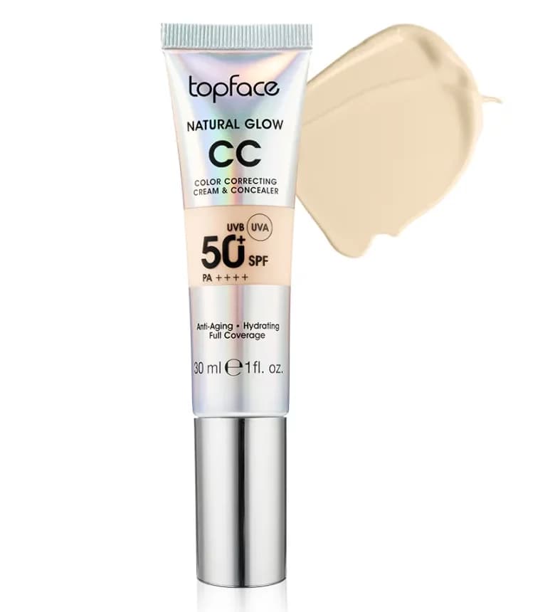 سیسیکرم و کانسیلر 02 تاپفیس رنگ Warm Beige حجم 40 میلی لیتر