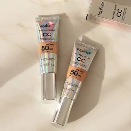 سی‌سی‌کرم و کانسیلر 02‌ تاپ‌فیس رنگ Warm Beige حجم 40 میلی لیتر — تصویر ۴