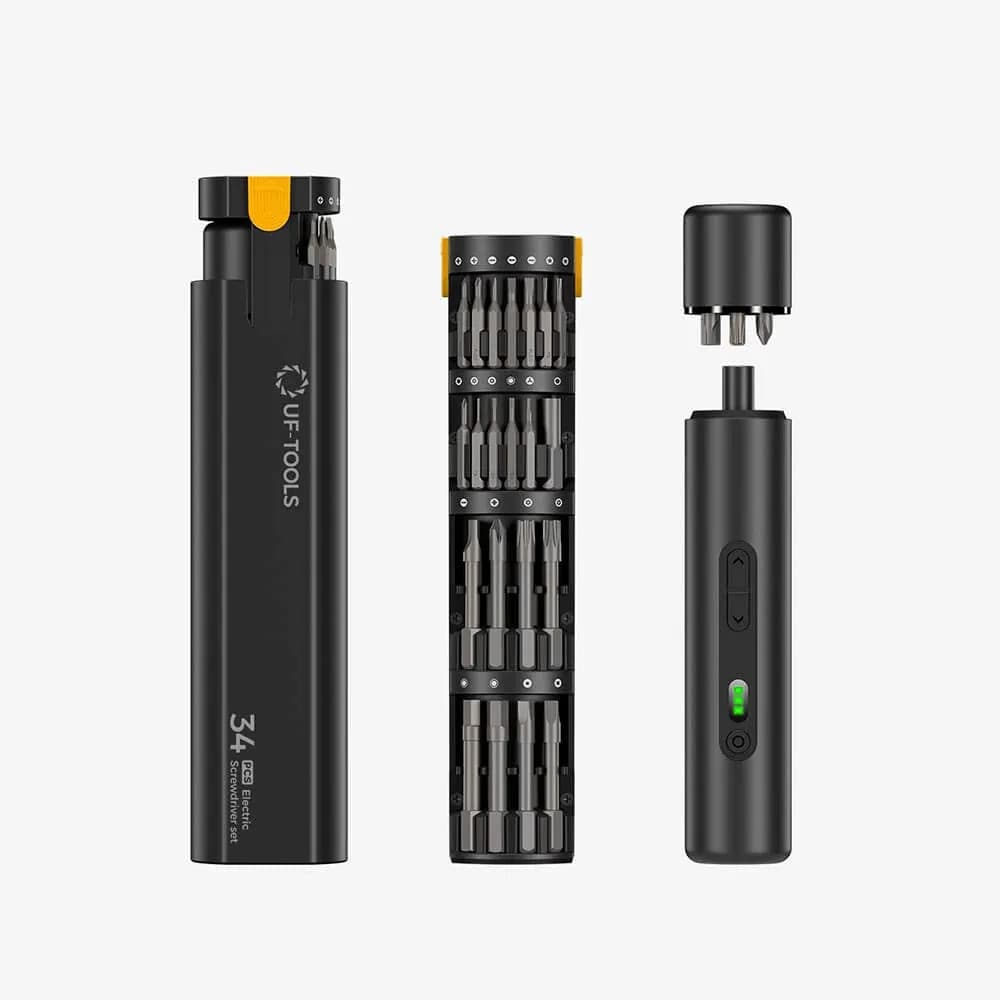 ست پیچ‌گوشتی شارژی و دستی دقیق UF TOOLS مدل 35-in-1