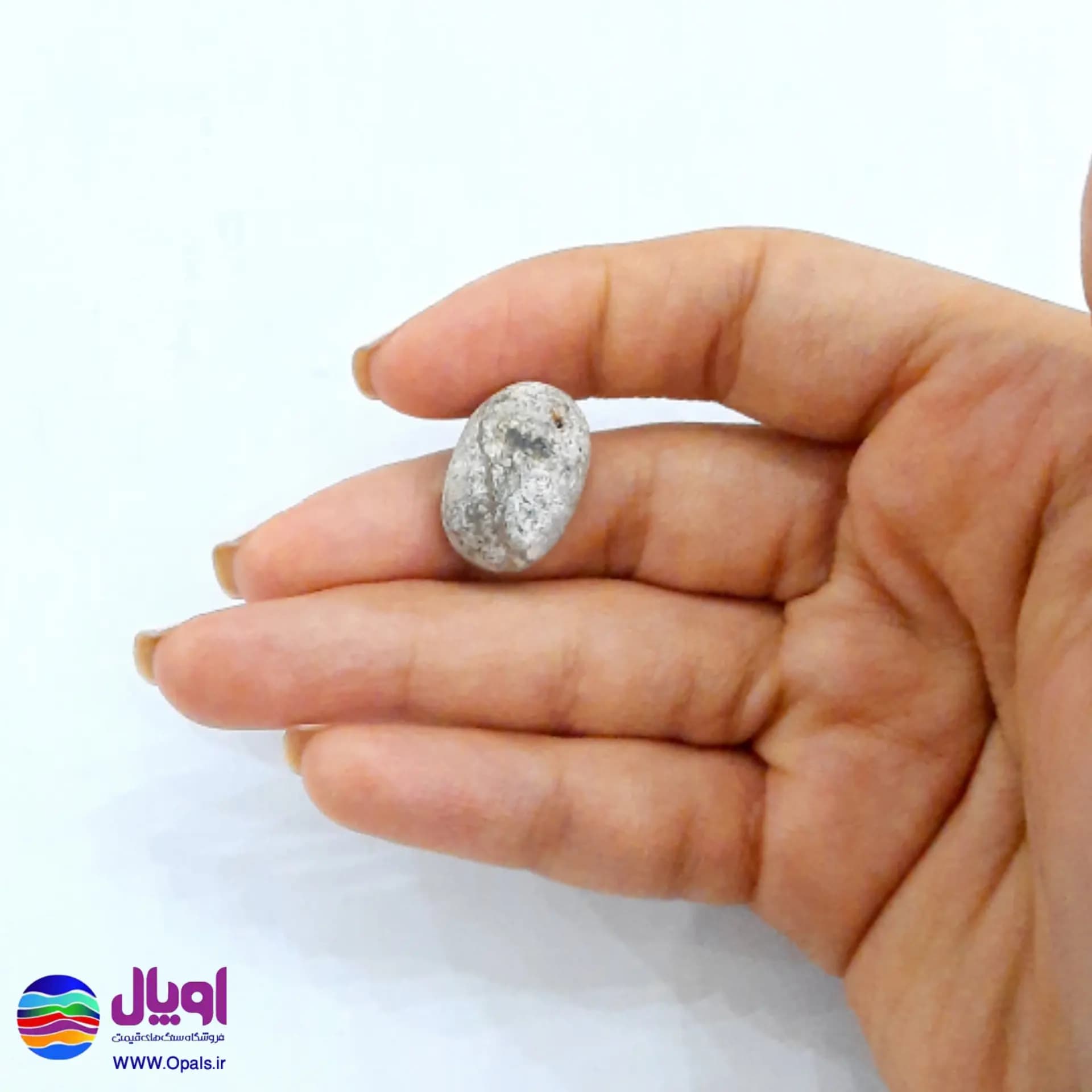 نگین فیروزه نیشابور بیضی 2.15 گرم — تصویر ۴