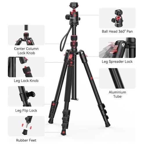 سه پایه و تک پایه اولانزی Ulanzi TT31 Quick Release Tripod Monopoed — تصویر ۳