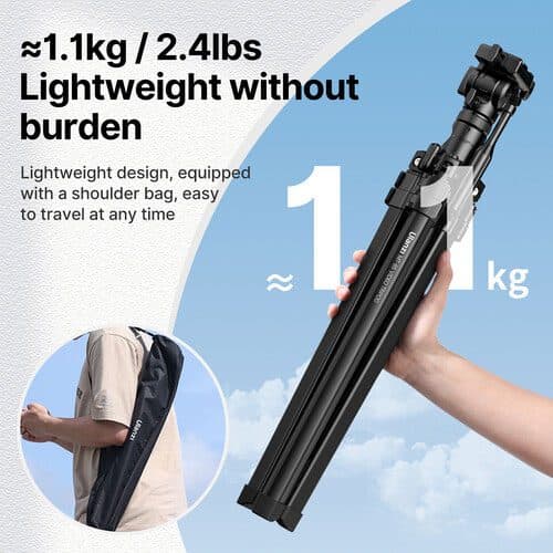 سه پایه دوربین اولانزی Ulanzi MT-65 Camera Tripod — تصویر ۸