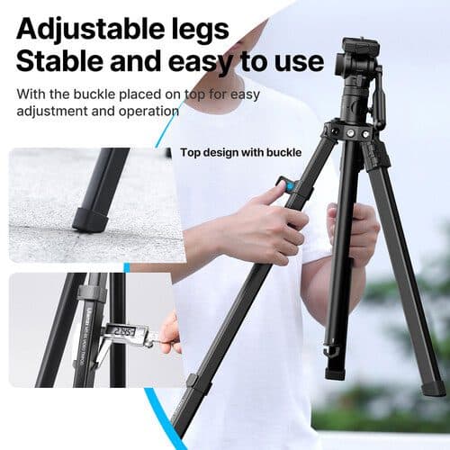 سه پایه دوربین اولانزی Ulanzi MT-65 Camera Tripod — تصویر ۷
