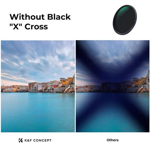 فیلتر ان دی متغیر کی اند اف K&F Concept Nano X ND2-32 72mm — تصویر ۳