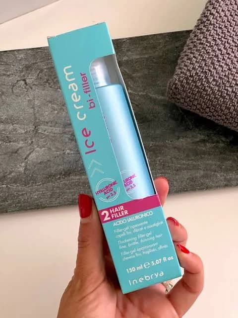 ژل‌مو Hair filler آیس‌کریم مدل 2 ضخیم کننده مو حجم 150 میلی لیتر — تصویر ۵