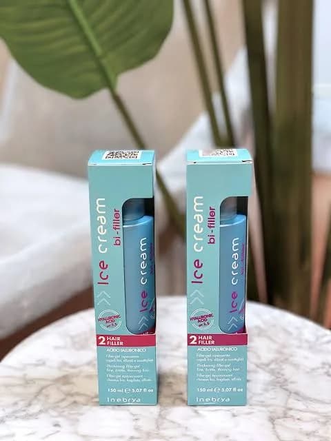 ژل‌مو Hair filler آیس‌کریم مدل 2 ضخیم کننده مو حجم 150 میلی لیتر — تصویر ۷