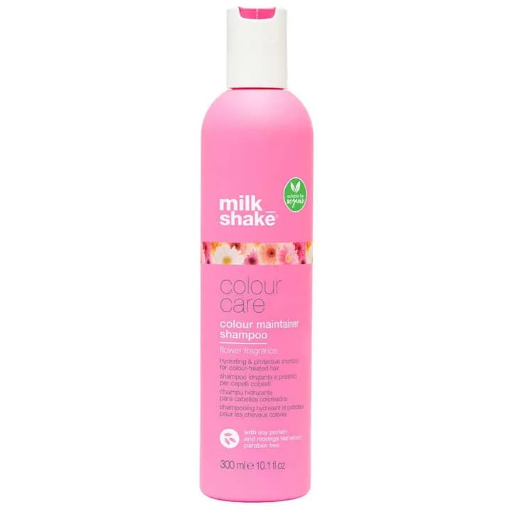 شامپو موی رنگ‌شده میلک‌شیک مدل Flower Fragrance حجم 300 میل — تصویر ۹