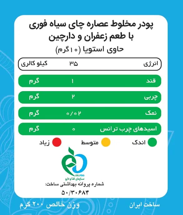 چای کرک دارچینی پپتینا — تصویر ۷