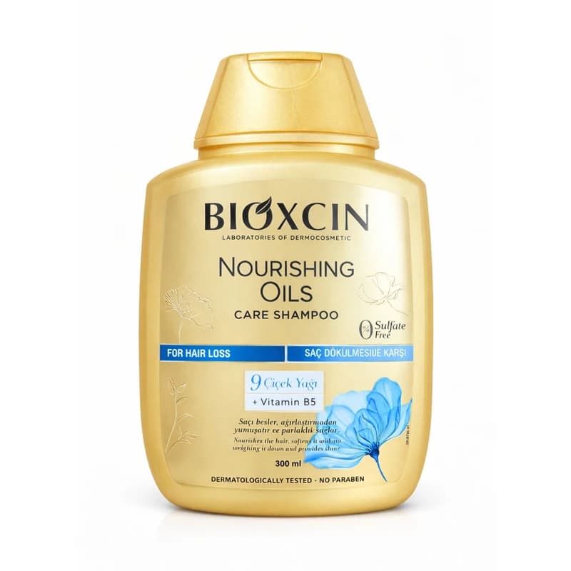 شامپو بیوکسین Nourishing Oils ضد ریزش و تقویت‌کننده مناسب انواع مو