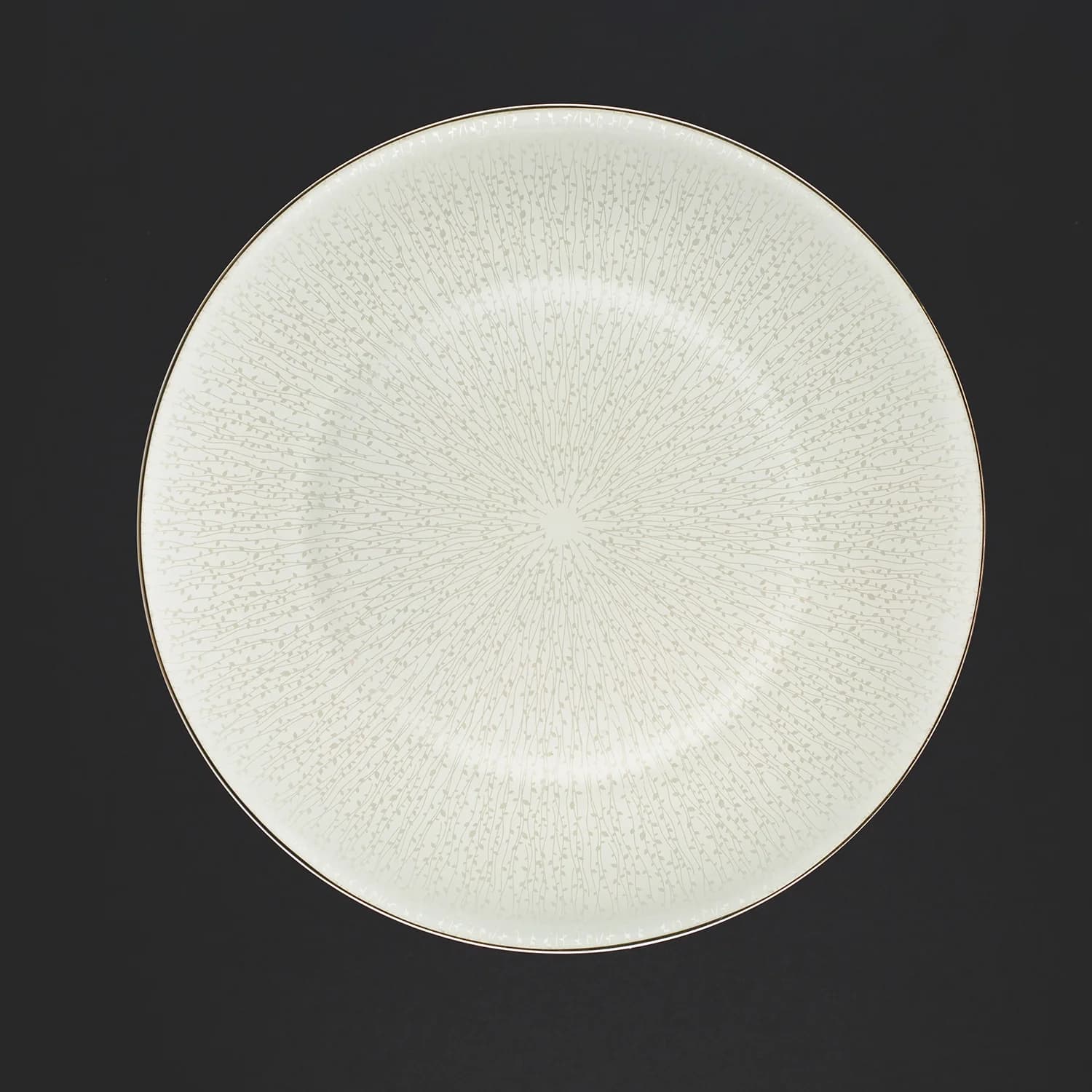 سرویس 28 پارچه بن چاینا دینواساینا طرح 19189 سفید فول طلا — تصویر ۲