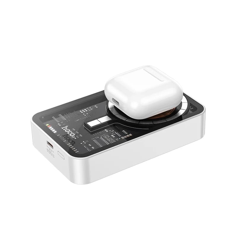 پاوربانک هوکو hoco مدل Q10A WIRELESS PD+QC3.0 20W ظرفیت 10000 میلی‌ آمپر ساعت — تصویر ۳
