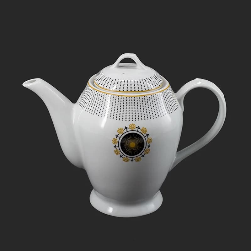 سرویس چایخوری 17 پارچه چینی مقصود طرح دانته — تصویر ۳