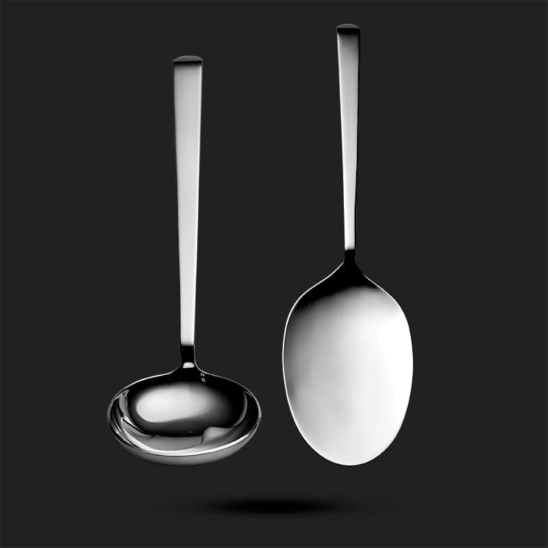 سرویس قاشق و چنگال 102 پارچه 12نفره طرح سلیا — تصویر ۶