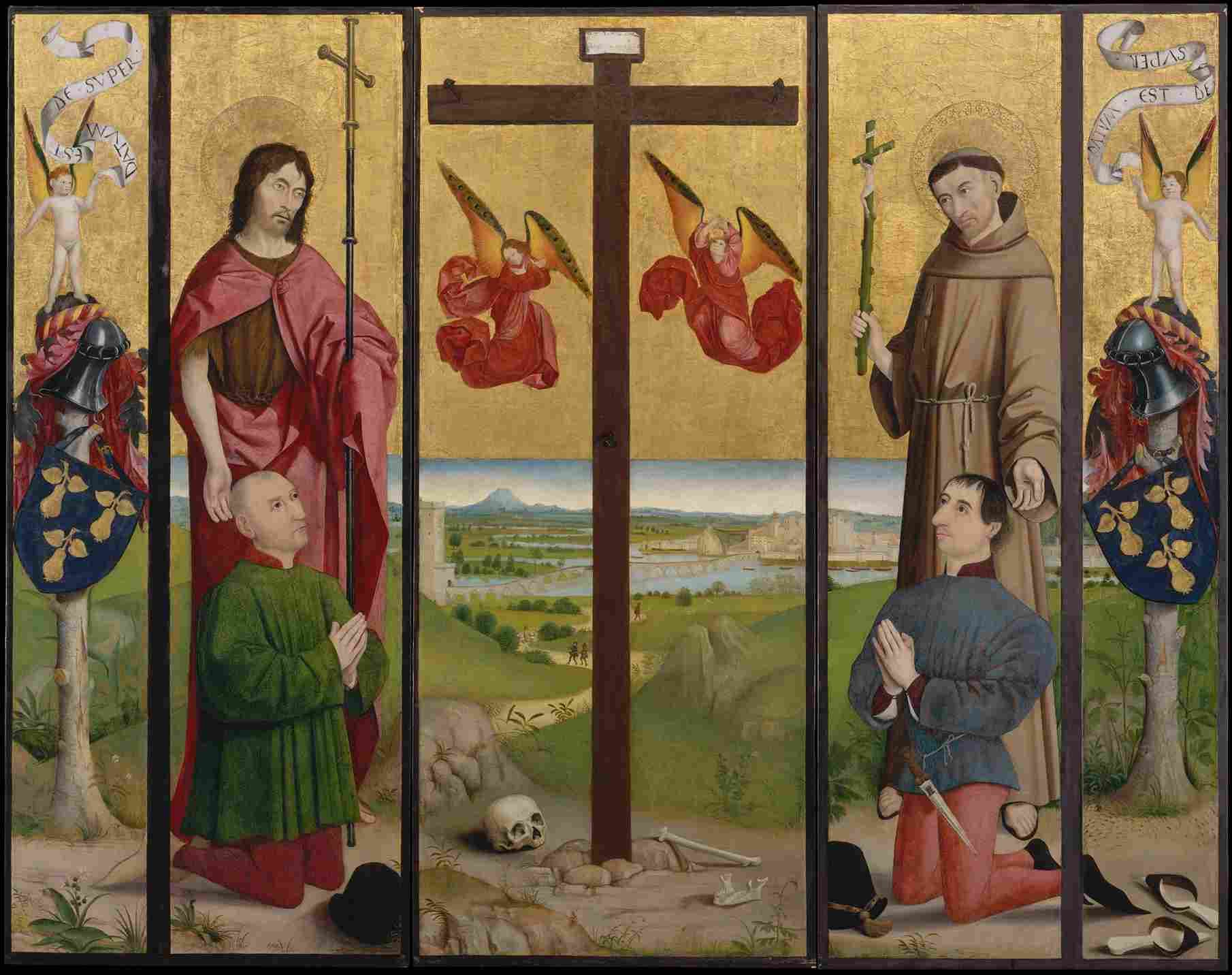 نقاشی Circle of Nicolas Froment – The Pérussis Altarpiece1480