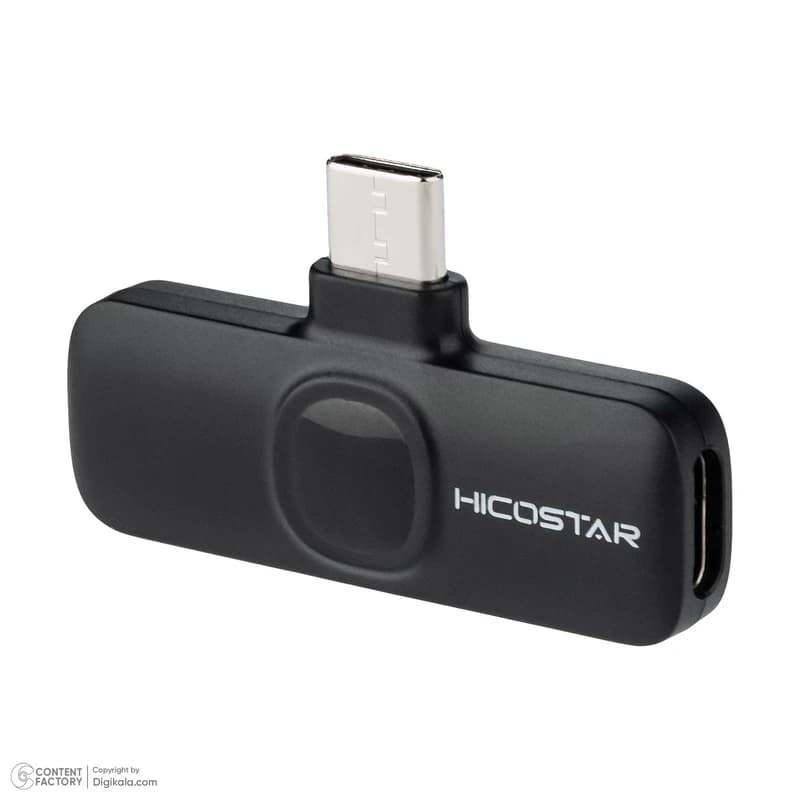 میکروفن یقه ای هایکو استار HICOSTAR مدل HS-MC521C بادرگاه اتصال USB-C — تصویر ۴