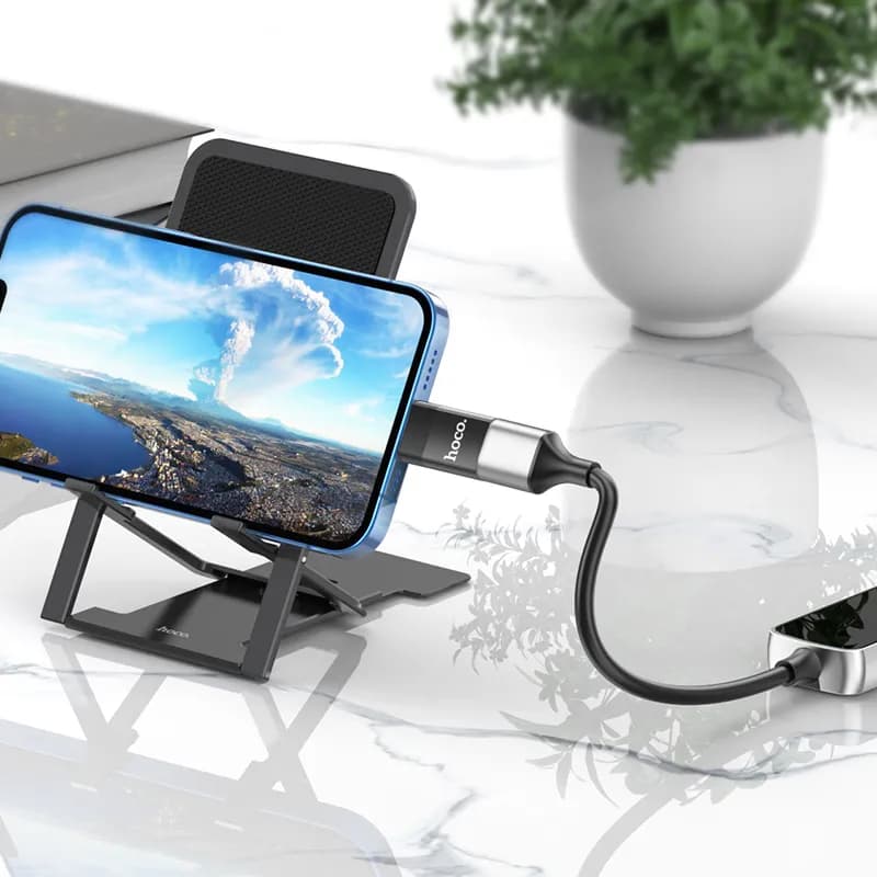 مبدل OTG Lightning هوکو hoco مدل UA17 USB2.0 — تصویر ۵