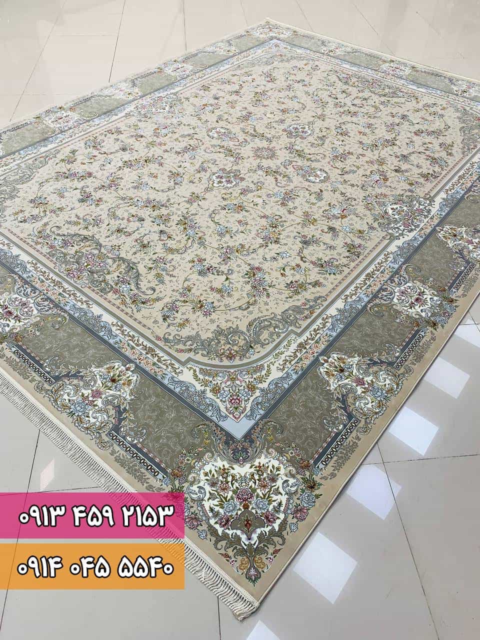 فرش طرح مهرسا صدفی
