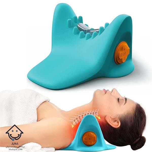 ماساژور حرارتی گردن EMS مناسب دیسک گردن و شل کننده شانه